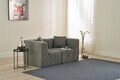 Canapea 2 locuri, Atelier del Sofa, 825BLC5406, Tesatura Chenille, Gri