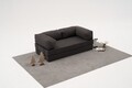 Canapea 3 locuri, Atelier del Sofa, 825BLC5217, Tesatura Chenille, Antracit