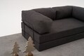 Canapea 3 locuri, Atelier del Sofa, 825BLC5217, Tesatura Chenille, Antracit
