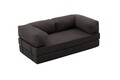 Canapea 3 locuri, Atelier del Sofa, 825BLC5217, Tesatura Chenille, Antracit