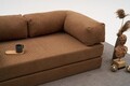Canapea 3 locuri, Atelier del Sofa, 825BLC5220, Tesatura Chenille, Maro