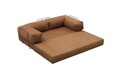 Canapea 3 locuri, Atelier del Sofa, 825BLC5220, Tesatura Chenille, Maro
