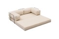 Canapea 3 locuri, Atelier del Sofa, 825BLC5221, Tesatura Chenille, Crem