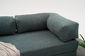 Canapea 3 locuri, Atelier del Sofa, 825BLC5219, Tesatura Chenille, Verde