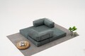 Canapea 3 locuri, Atelier del Sofa, 825BLC5219, Tesatura Chenille, Verde