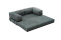 Canapea 3 locuri, Atelier del Sofa, 825BLC5219, Tesatura Chenille, Verde