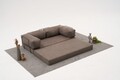 Canapea 3 locuri, Atelier del Sofa, 825BLC5218, Tesatura Chenille, Gri