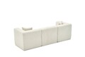 Canapea 3 locuri, Atelier del Sofa, 825BLC4322, Tesatura Chenille, Crem