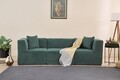 Canapea 3 locuri, Atelier del Sofa, 825BLC4321, Tesatura Chenille, Verde