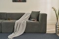 Canapea 3 locuri, Atelier del Sofa, 825BLC4317, Tesatura Chenille, Gri