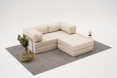 Coltar, Atelier del Sofa, 825BLC5239, Tesatura Chenille, Crem