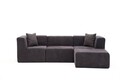 Coltar, Atelier del Sofa, 825BLC5265, Tesatura Chenille, Antracit