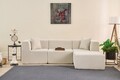 Coltar, Atelier del Sofa, 825BLC5269, Tesatura Chenille, Crem