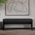 Banca, Atelier del Sofa, 774BNT1109, PAL, Black Wood