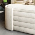 Banca, Atelier del Sofa, 774BNT1104, Spuma, Crem