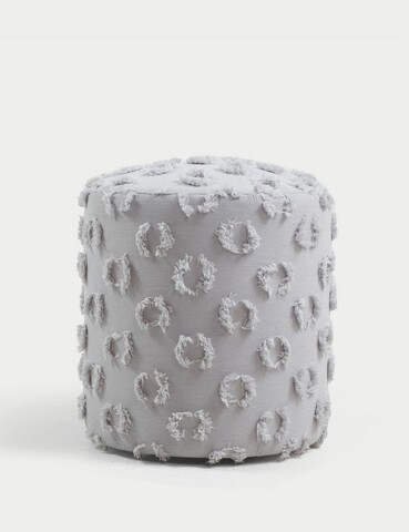 Taburet, Atelier del Sofa, 370CTF1110, Lemn de fag, Gri