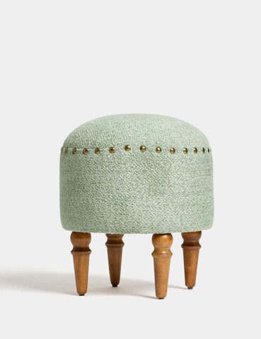 Taburet, Atelier del Sofa, 370CTF1105, Lemn de fag, Matcha / Nucă