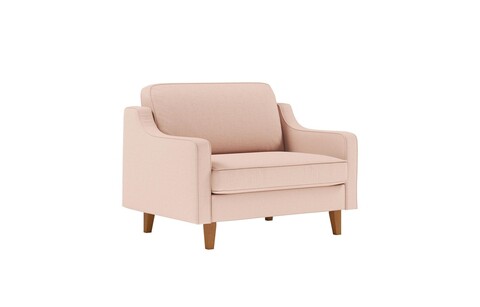 Fotoliu, Atelier del Sofa, 918CMF1117, Otel, Somon / Nucă