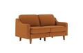 Canapea 2 locuri, Atelier del Sofa, 918CMF1137, Otel, Caramel / Nucă