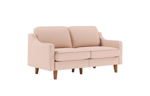 Canapea 2 locuri, Atelier del Sofa, 918CMF1133, Otel, Somon / Nucă