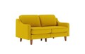 Canapea 2 locuri, Atelier del Sofa, 918CMF1147, Otel, Floarea-soarelui / Nuc