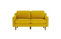 Canapea 2 locuri, Atelier del Sofa, 918CMF1147, Otel, Floarea-soarelui / Nuc