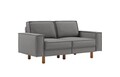 Canapea 2 locuri, Atelier del Sofa, 918CMF1225, Otel, Obsidian / Nuc