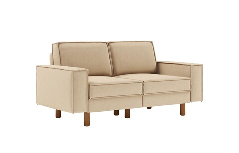 Canapea 2 locuri, Atelier del Sofa, 918CMF1215, Otel, Nisip / Nuc