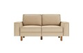 Canapea 2 locuri, Atelier del Sofa, 918CMF1215, Otel, Nisip / Nuc
