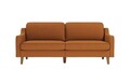 Canapea 3 locuri, Atelier del Sofa, 918CMF1153, Otel, Caramel / Nucă
