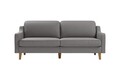 Canapea 3 locuri, Atelier del Sofa, 918CMF1161, Otel, Obsidian / Nuc