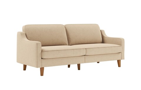 Canapea 3 locuri, Atelier del Sofa, 918CMF1151, Otel, Nisip / Nuc