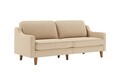 Canapea 3 locuri, Atelier del Sofa, 918CMF1151, Otel, Nisip / Nuc