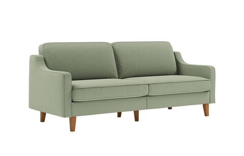 Canapea 3 locuri, Atelier del Sofa, 918CMF1155, Otel, Verde marin / Nuc