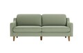 Canapea 3 locuri, Atelier del Sofa, 918CMF1155, Otel, Verde marin / Nuc