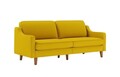 Canapea 3 locuri, Atelier del Sofa, 918CMF1163, Otel, Floarea-soarelui / Nuc