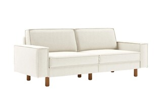 223x89x.87 cm, Spumă de lapte;Maro