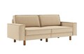 Canapea 3 locuri, Atelier del Sofa, 918CMF1231, Otel, Nisip / Nuc
