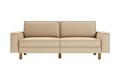 Canapea 3 locuri, Atelier del Sofa, 918CMF1231, Otel, Nisip / Nuc