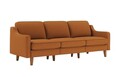 Canapea 3 locuri, Atelier del Sofa, 918CMF1169, Otel, Caramel / Nucă