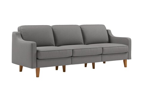 Canapea 3 locuri, Atelier del Sofa, 918CMF1177, Otel, Obsidian / Nuc
