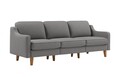 Canapea 3 locuri, Atelier del Sofa, 918CMF1177, Otel, Obsidian / Nuc