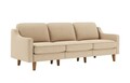 Canapea 3 locuri, Atelier del Sofa, 918CMF1167, Otel, Nisip / Nuc