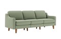 Canapea 3 locuri, Atelier del Sofa, 918CMF1171, Otel, Verde marin / Nuc