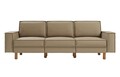 Canapea 3 locuri, Atelier del Sofa, 918CMF1258, Otel, Plajă / Nuc
