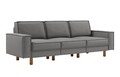 Canapea 3 locuri, Atelier del Sofa, 918CMF1257, Otel, Obsidian / Nuc