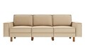 Canapea 3 locuri, Atelier del Sofa, 918CMF1247, Otel, Nisip / Nuc