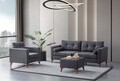 Canapea 3 locuri, Atelier del Sofa, 752EST1105, Lemn de carpen;PAL, Antracit