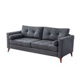 Canapea 3 locuri, Atelier del Sofa, 752EST1105, Lemn de carpen;PAL, Antracit