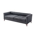 Canapea 3 locuri, Atelier del Sofa, 752EST1105, Lemn de carpen;PAL, Antracit